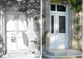 Une Jolie Porte D Entree Pour Ma Maison Le Blog Deco De Mlc Entree Maison Porte Entree Maison Porte Vitree Exterieure