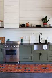 Green Building Green Kitchen Cabinets Bungalow Kitchen Kitchen Cabinet Design