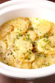 Slow Cooker Scalloped Potatoes Are The Perfect Hands Off Side Recipe Slow Cooker Scalloped Potatoes Scalloped Potatoes Scalloped Potato Recipes
