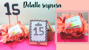 Regalo Sorpresa Para 15 Anos Youtube