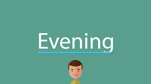 Speaker has an accent from glasgow, scotland. How To Pronounce Evening Youtube