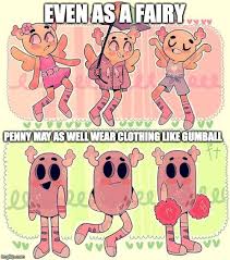 Fairy female gumball_watterson mouse penny_fitzgerald shape_shifter spice_and_wolf the_amazing_world_of_gumball wolf. Penny Imgflip