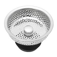 Works as strainer and a plug, depending on which way you want it and has a stylish look to match your kitchen. Stainless Steel Kitchen Sink Strainer Stopper Waste Plug Sink Filter Bathroom Hair Catcher Drains Strainer Kitchen Drains Strainers Aliexpress