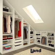 istanbul da bir cati kati cabinet closet dolap giyinmeodasi dressing mansarde amenagement combles chambre amenagement dressing