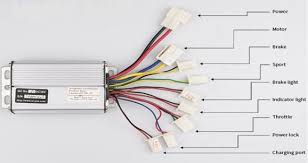 skema kelistrikan sepeda listrik