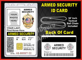 We did not find results for: Armed Security Guard Id Card The Id Guru