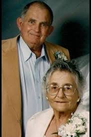 Grandparents and granddaughter...the late Will Ewing and Lizzie Lee Watson 