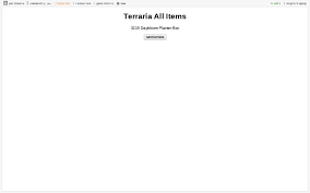 It also has a rarer gold counterpart. Terraria All Items Perchance Generator