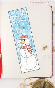 Our free bookmark templates can save the day and your pages! Winter Bookmarks To Color Easy Peasy And Fun