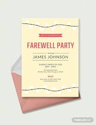 Free Farewell Breakfast Invitation Template Word Doc Psd Indesign Apple Mac Pages Publisher Invitation Template Dinner Invitation Template Printable Invitation Templates