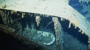 1997 / сша titanic титаник. Titanic Sub Dive Reveals Parts Are Being Lost To Sea Bbc News