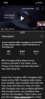 These blogs page are bout to run this now Not even Yb mom claim that baby  until Yb does a dna test or says it's he's kid it's not true because baby