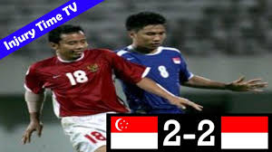 Kekhawatiran itu diungkapkan asisten pelatih timnas indonesia, nova arianto. Singapura 2 2 Indonesia Piala Aff 2007 All Goals Highlights Youtube
