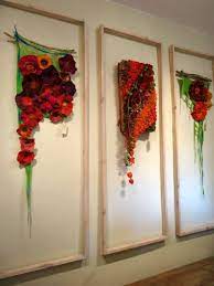Exhibition Felt Flower Felt Flowers Felt Crafts Felt Art