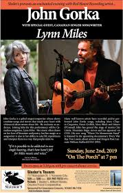 Ap file, 2019 jim steinman. In Concert June 2 John Gorka With Special Guest Lynn Miles Sleder S Family Tavern