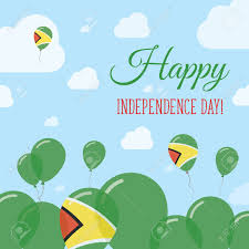Guyana association of georgia, lithonia. Guyana Independence Day Flat Patriotic Design Guyanese Flag Royalty Free Cliparts Vectors And Stock Illustration Image 80607033