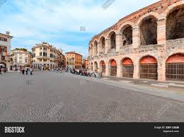 The verona arena is a roman amphitheatre in piazza bra in verona, italy built in the first century. Verona Italy 02 May Image Photo Free Trial Bigstock