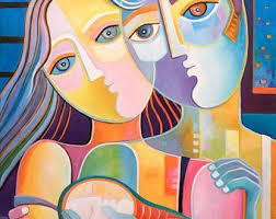 Top suggestions for gambar kubisme. Modern Abstract Olieverfschilderij La Familia Originele Illustraties Marlina Vera Fine Art Galerij Kubisme Kubistische P Pinturas Pintar Frutas Figuras Humanas