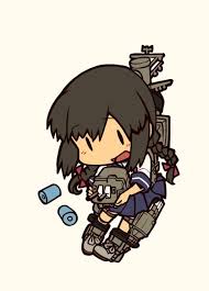 kantai collection chibi fubuki 艦これ イラスト イラスト 可愛い