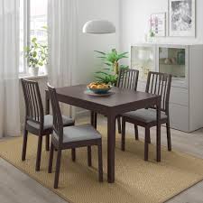 Ekedalen Ekedalen Table And 4 Chairs Dark Brown Orrsta Light Gray Ikea Dining Table Dining Room Sets Extendable Dining Table