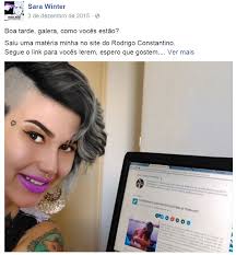 18/06/2020 — a ativista sara winter teve seu livro censurado pela plataforma digital hotmart. Escreva Lola Escreva Sobre O Ex Feminismo De Sara Winter