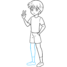 Youtube audio library (is licensed under a creative commons attribution license. How To Draw An Anime Boy Full Body Really Easy Drawing Tutorial
