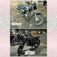 bajaj ct100 to cafe racer motorbike art cafe racer cafe racer honda