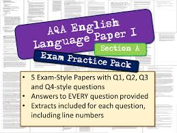 Aqa English Language Paper 1 Section A Aqa English Language Aqa English English Language