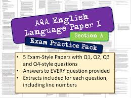 What you have to do… Aqa English Language Paper 1 Section A Aqa English Language Aqa English Aqa