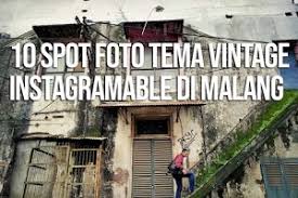 Sesuai dengan namanya, objek wisata ini menawarkan sebuah gardu pandang di tepi jurang. 10 Spot Foto Instagramable Tema Vintage Di Malang