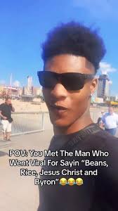 Beans Rice and Byron Wong