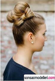 Sünger topuz tokası ile küçük kızlara örgülü saç modeli. Kurdele Topuz Sac Modeli Nasil Yapilir