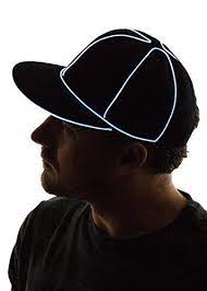 Neon Nightlife Light Up Snapback Hat White At Amazon Men S Clothing Store Snapback Hats Baseball Accessories Hats
