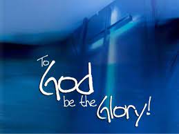 To god be the glory images. To God Be The Glory