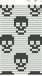 Skull Bobble Crochet Crochet Skull Filet Crochet Crochet Motif Crochet Yarn Crochet Stitche Toddler Crochet Patterns Knitting For Charity Knitted Headband