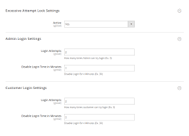 When there are many admin . Magento 2 Back Office Lock Excessive Attempt Restriction Extension