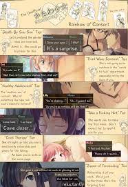The Unofficial Katawa Shoujo Rainbow of Consent [NSFW for descriptions and  such] : rkatawashoujo