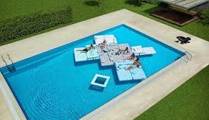 Mobilier Flottant Piscine Matelas Chaise Pouf Idees Piscine