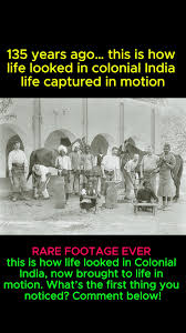 120 years ago… India looked like THIS ...