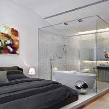 Check spelling or type a new query. Glass Partition Wall Design Ideas And Room Dividers Separating Modern Bedrooms From Bathrooms Modern Bedroom Design Interior Design Bedroom Bed Design Modern