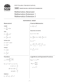 Https Educationstandards Nsw Edu Au Wps Wcm Connect D5e591b6 A549 4700 9f1e 5960913f6b60 Mathematics Advanced Ext1 Ext2 Reference Sheet Nov2019 Pdf Mod Ajperes Cvid