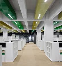 Idom Headquarters Picture Gallery Office Interior Design Office Space Design Commercial Interior Design