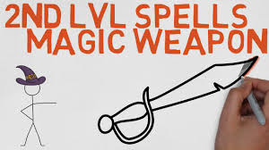 2nd Level Spell 48 Magic Weapon Dnd 5e Spell Youtube