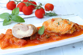 Di fettine di carne non troppo sottili e non magrissime • 2 pomodori maturi (sostituibili da analogo quantitativo mettete le fettine di carne nel tegame e cuocete due minuti, e poi giratele, e cuocetele ancora due minuti. Involtini Di Carne Alla Pizzaiola Cucinare Chiacchierando