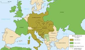 No existe un acuerdo unánime sobre qué territorios forman esta región debido a las diferentes consideraciones de carácter histórico las cuales son más. File Map Europe Alliances 1914 En Svg Wikimedia Commons