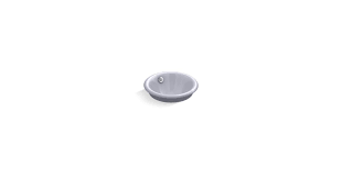 iron plains round bathroom sink k