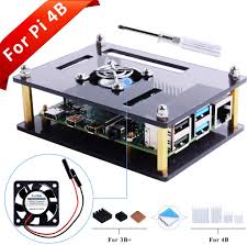 This raspberry pi minecraft server tutorial will teach you how to get. Amazon Com Geeekpi Acrylic Case For Raspberry Pi 4 Model B Raspberry Pi 3 Model B Raspberry Pi Case With Cooling Fan And 7pcs Heatsinks For Raspberry Pi 4 Model B Pi 3b