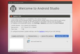 I am using android studio 1.2.1.1, and i downloaded latest update. Mobile Development How To Install Android Studio On Ubuntu Version 14 04 Linux Com