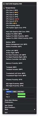 The mac fans control app assumes you are an advanced computer user and comes with the following warning from the developer: Tg Pro Temperature Monitoring Fan Control