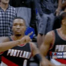 Damian lillard on the court, dame d.o.l.l.a. Dame Time Gifs Tenor